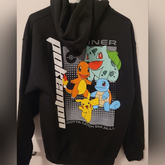 Pokemon Trainer Starters Hoodie - Picture 3 of 4